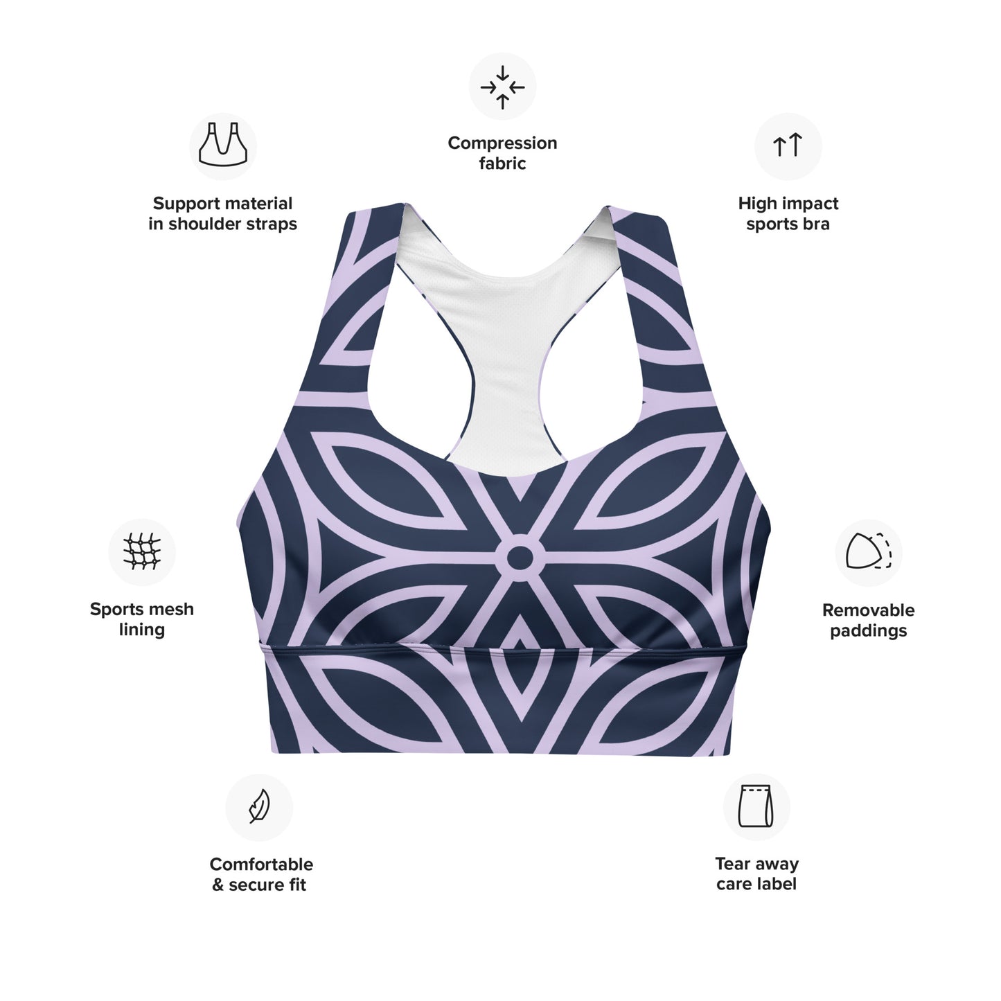 Longline Sports Bra